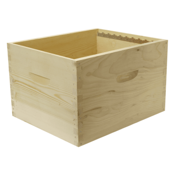 Palette de 50 - Corps à tenons (avec crémaillères) pour ruche Dadant 10 cadres - Fabriqué en France