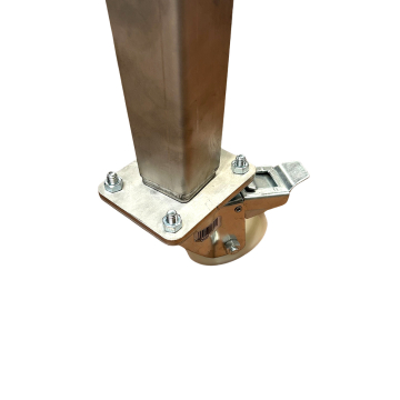 Option roulettes (x4) pour bac et stand pro API EQUIPEMENT