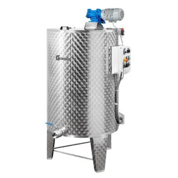 Mélangeur miel double cuve - 300 kg - Professionel - GIORDAN - avec support