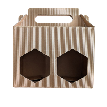 Coffret carton ondulé - 2 pots 500 g