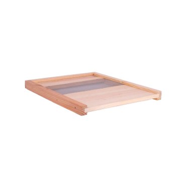 Plateau milieu aéré en pin maritime 10 cadres - Ruchéco +