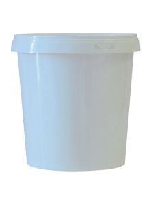 300 pots en plastique pour miel 1 kg PAL NICOT - modèle neutre opaque - avec couvercle