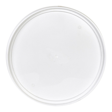 Couvercle plastique blanc pour seau plastique 40kg