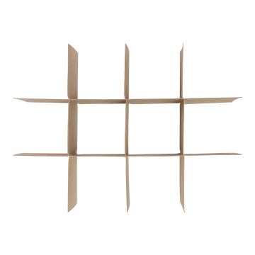 Intercalaire carton pour 6 pots miel 1kg type italvéole