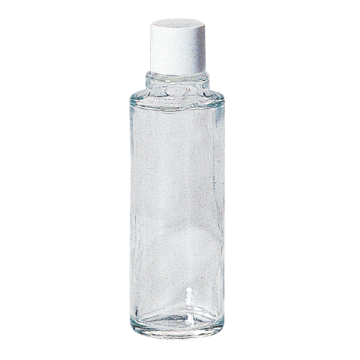Bouillotte ronde en verre de 30ml bague EURO 4