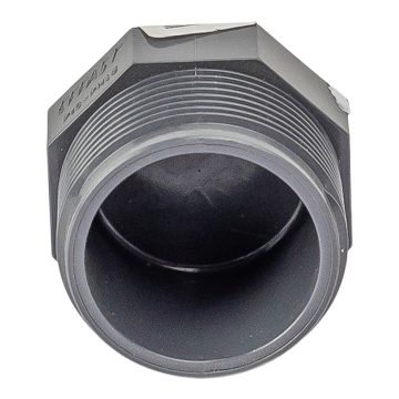 Bouchon pvc mâle 33x42 mm - fermeture étanche raccord miellerie