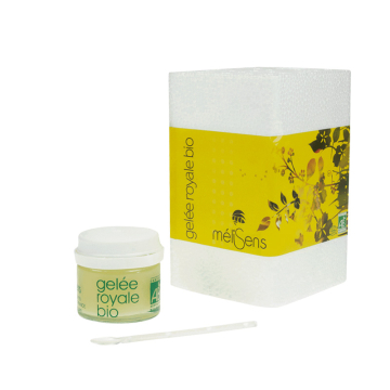Gelée royale bio d'importation - trésor naturel certifié ecocert