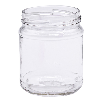 Pot en verre cylindrique 250g  TO63 - 212ml