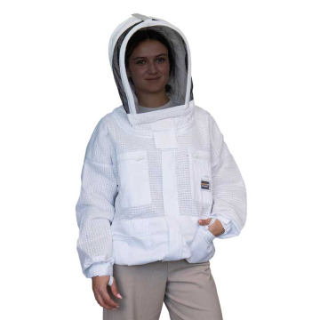 Blouson apiculteur ventilé air avec voile intégral