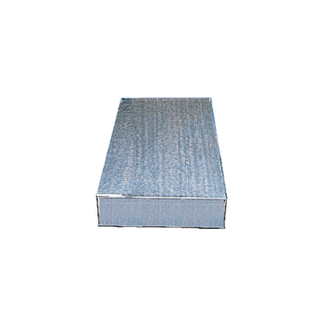 Toit tôle pour ruchette Langstroth 5 cadres 250x525x97,5 mm