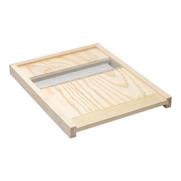 Plateau de ruche 10 cadres réversible avec aération arrière - fabrication française