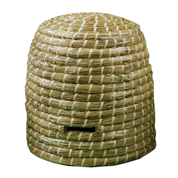 Ruche en paille traditionnelle modèle moyen 300x300mm