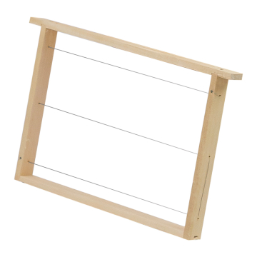 Cadre droit ruche warré fils horizontaux inox