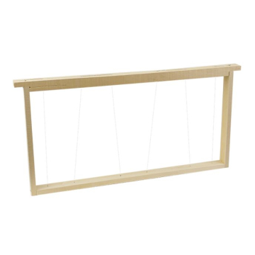 Cadre Langstroth fils inox verticaux sans œillets