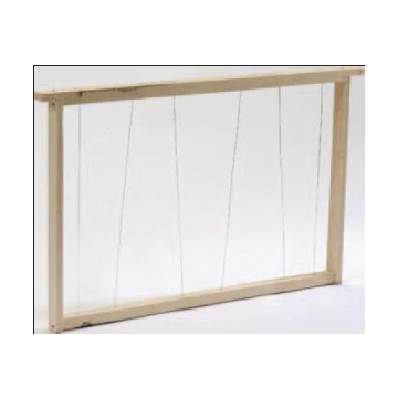 Cadre de corps Langstroth Hoffmann 35 mm - fils verticaux et œillets