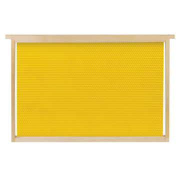 Cadre Dadant corps avec feuille gaufrée plastique