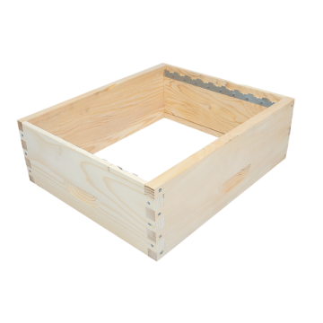 Hausse dadant 9 cadres ruchéco à tenons avec crémaillères