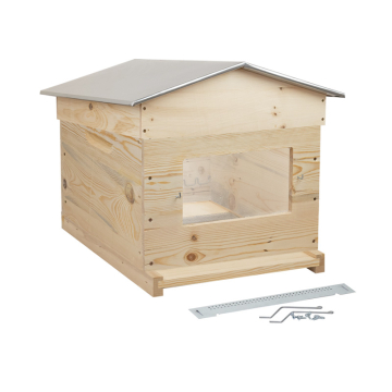 Ruche Dadant 10 cadres Ruchéco corps vitrée