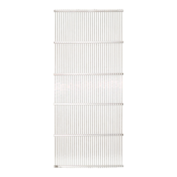 Grille à reine métallique sans cadre pour ruchette 5 cadres dadant & langstroth (220 x 500 mm)