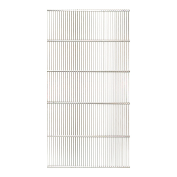 Grille à reine métal sans cadre dadant/langstroth 6c - 260x500mm