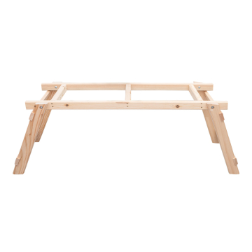 Support de ruche en bois pour 2 ruches