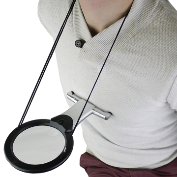 Loupe pectorale led pour greffage apicole - mains libres