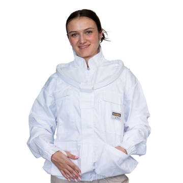 Blouson apiculteur pro toile forte col bourrelet