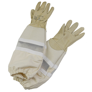 Gants apiculteur en cuir de vachette souple - traitement hydrofuge