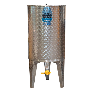 Maturateur miel inox 150l sur pieds - évacuation totale 200kg