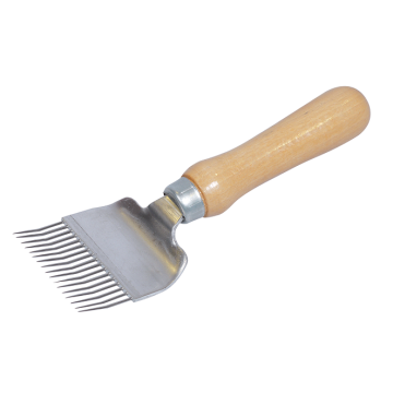 Herse désoperculer pointes courbées manche bois