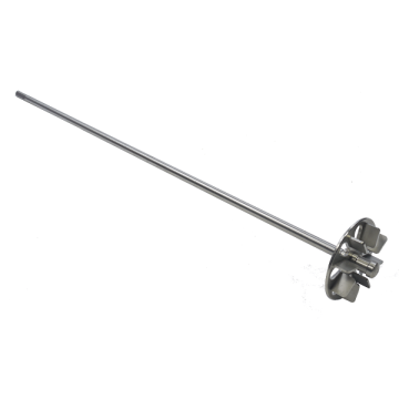 Mélangeur à miel inox 500mm avec disque homogénéisateur - mielice