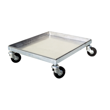 Chariot de transport inox pour hausses Dadant 10 cadres