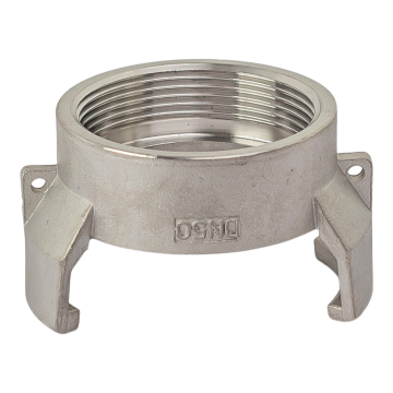 Raccord souche femelle en inox Ø 50x60 mm sans verrou