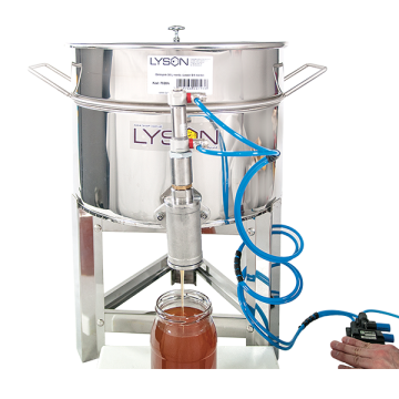 Robinet pneumatique à pédale pour maturateur