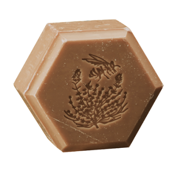 Savon au miel de Thym et beurre de cacao - parfum chocolat - 100g