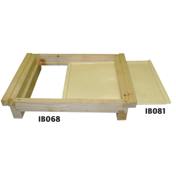 Palette de récolte en bois pour hausses