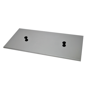 Couvercle simple en inox pour bac à désoperculer JD070