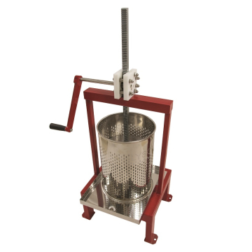 Pressoir inox à manivelle - Ø 250 mm