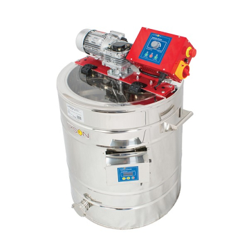 Mélangeur miel double cuve inox 250l - préparation miel crémeux professionnel