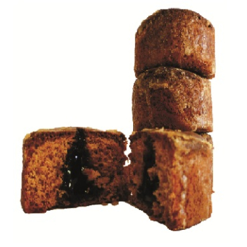 Nonnettes au miel fourrées à l'orange 200g - rouleau de 6