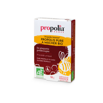 Propolis bio pure à mâcher Propolia plaquette 10g
