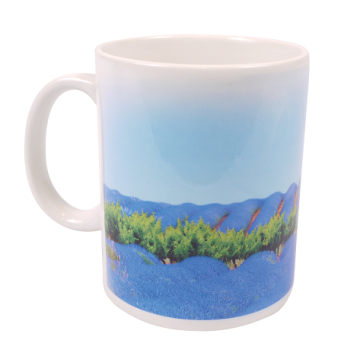 Mug en céramique champ de lavande - thème provence