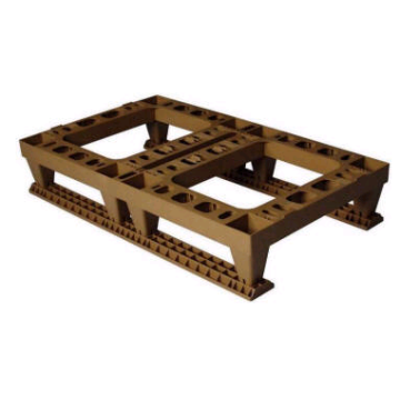 Lot de 2 semelles de stabilité pour palette plastique Nicot 2 ruches