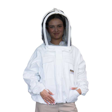 Blouson apiculteur abeilleur toile légère voile intégral