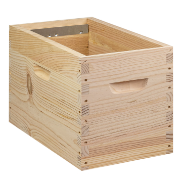 Corps de ruchette dadant 6 cadres pin maritime assemblage tenons ruchéco