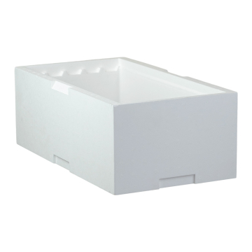 Haussette polystyrène 5 cadres pour ruchette dadant 6 cadres