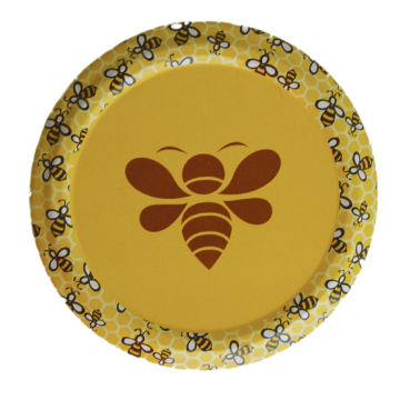 Capsules métalliques pasteurisables TO82 - essaim - carton de 750