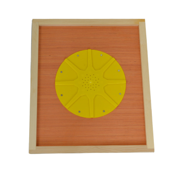 Couvre-cadres chasse-abeilles 8 sorties pour ruche Dadant 10 cadres - Made In France