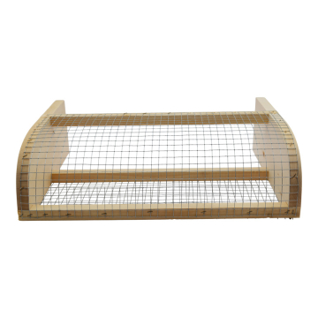 Muselière en bois anti-frelon asiatique pour ruche 10 cadres