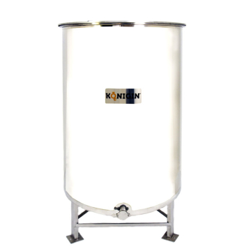 Maturateur à miel inox 800l avec évacuation totale königin - professionnel